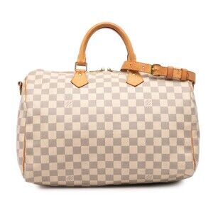 Speedy Bandouliere Bag Damier 35 #221797L11B